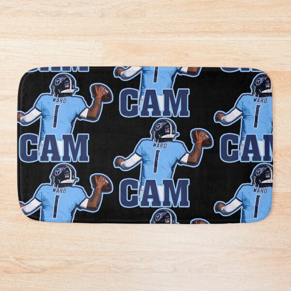Item preview, Cam Ward Back View Football Artwork with Jersey Number and Name Design designed and sold by Zigmak.
