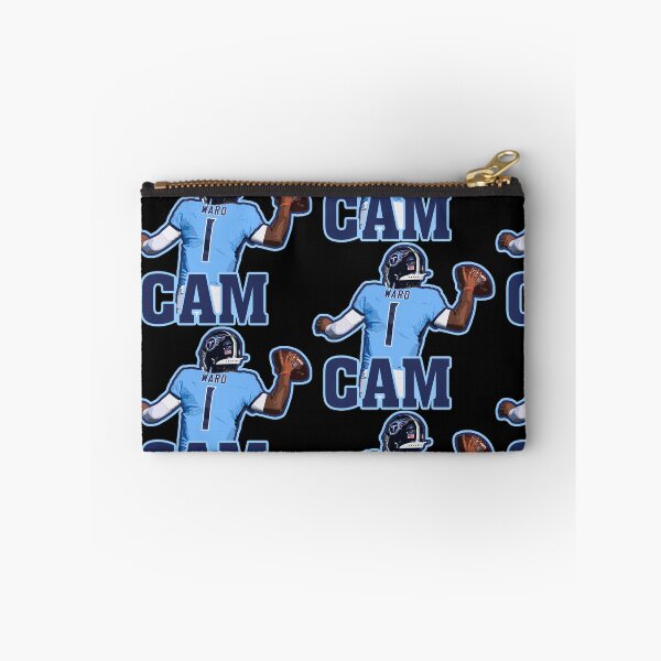 Item preview, Cam Ward Back View Football Artwork with Jersey Number and Name Design designed and sold by Zigmak.