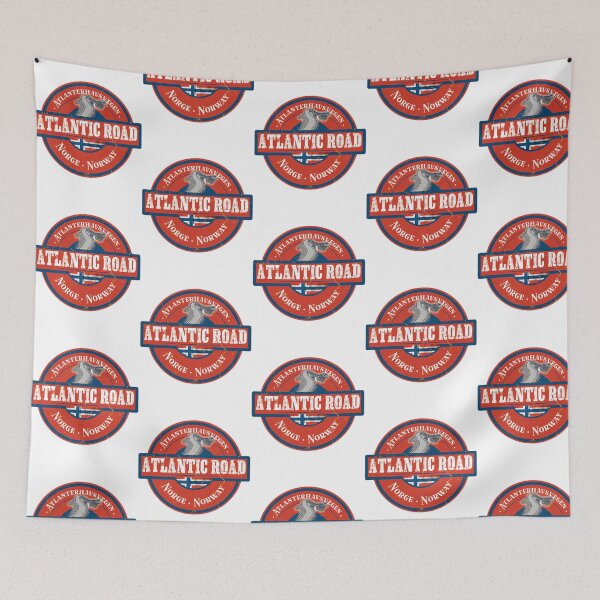 Item preview, Atlantic Ocean Road Norway Atlanterhavsvegen Sticker T-Shirt 03 designed and sold by yulnsjo.