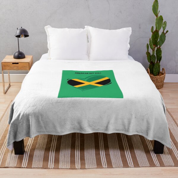 Item preview, Heart-shaped Jamaican flag for Jamaican-American designed and sold by Anieta-G.