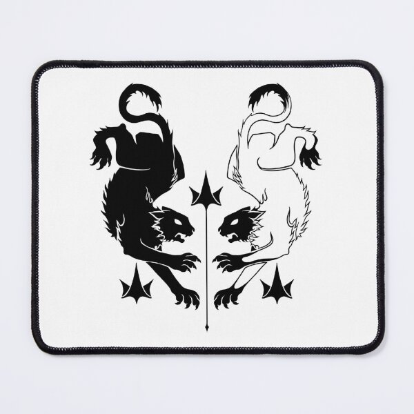 Item preview, Cath Palug welsh mythology illustration designed and sold by Artstudio-JiJi.