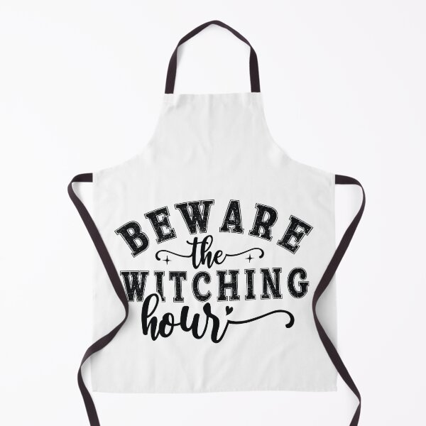 Item preview, Beware The Witching Hour - Retro Autumn Halloween Vibes Quotes Spooky USA Season Apparel Art designed and sold by FuzionRaptor.