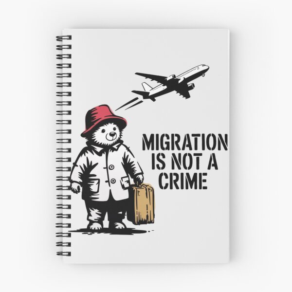 Item preview, Banksy - Migration is not a crime designed and sold by 123ks.