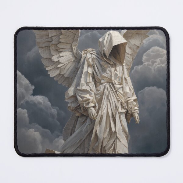 Item preview, Faceless Paper Angel Beneath Storm Clouds designed and sold by Shannon Hilson.