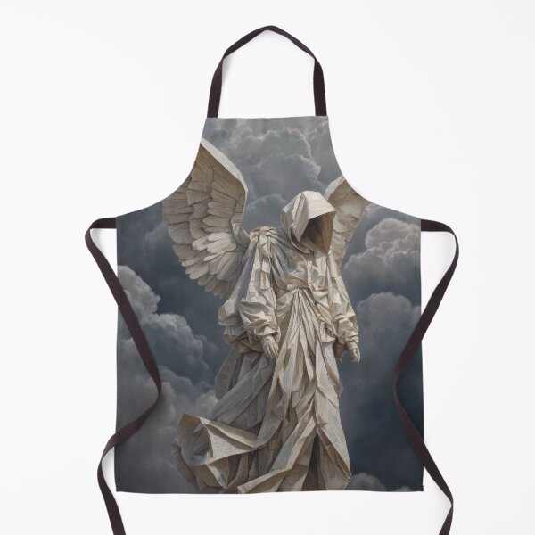 Item preview, Faceless Paper Angel Beneath Storm Clouds designed and sold by Shannon Hilson.