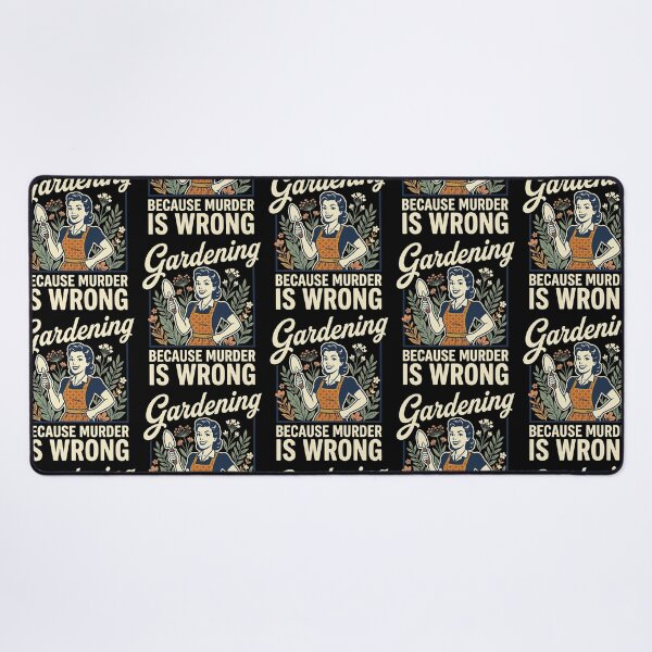 Item preview, Gardening Because Murder Is Wrong designed and sold by Art-Max.
