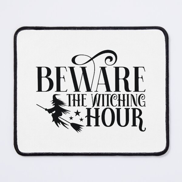 Item preview, Beware The Witching Hour - Autumn Halloween Vibes Quotes Retro Vintage Fall Spooky Gift designed and sold by FuzionRaptor.