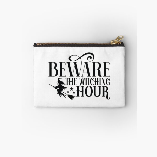 Item preview, Beware The Witching Hour - Autumn Halloween Vibes Quotes Retro Vintage Fall Spooky Gift designed and sold by FuzionRaptor.