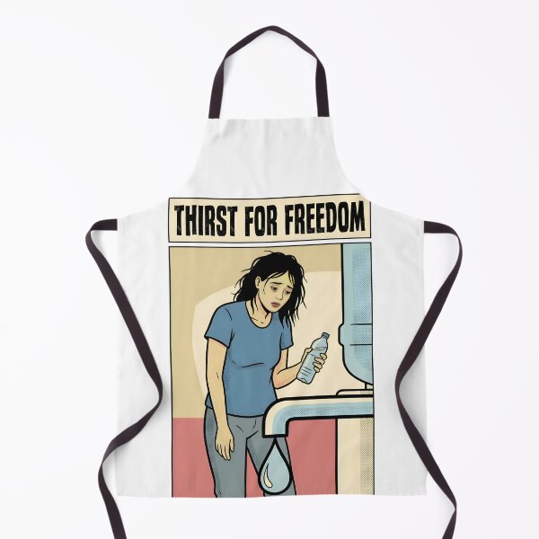 Item preview, Thirst For Freedom Minimalist Comic Poster Main Tag designed and sold by DuckOddity.