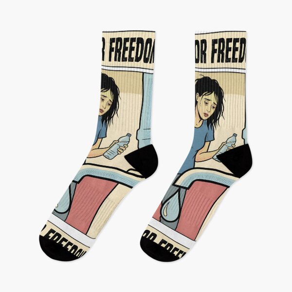 Item preview, Thirst For Freedom Minimalist Comic Poster Main Tag designed and sold by DuckOddity.
