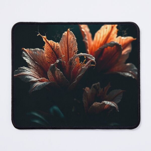 Item preview, Dramatic Rust Orange Lily Floral Macro Art designed and sold by WitchyBotanicaArt.
