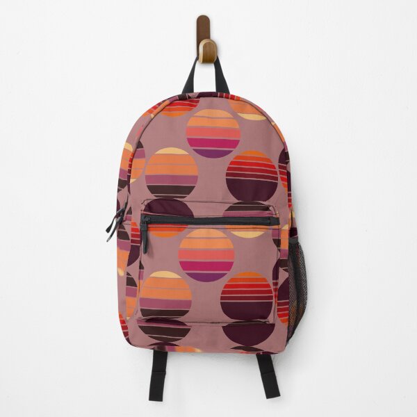 Item preview, Retro Synthwave Sunset | Abstract Geometric Sun Pattern designed and sold by Jyoti-Quotes.
