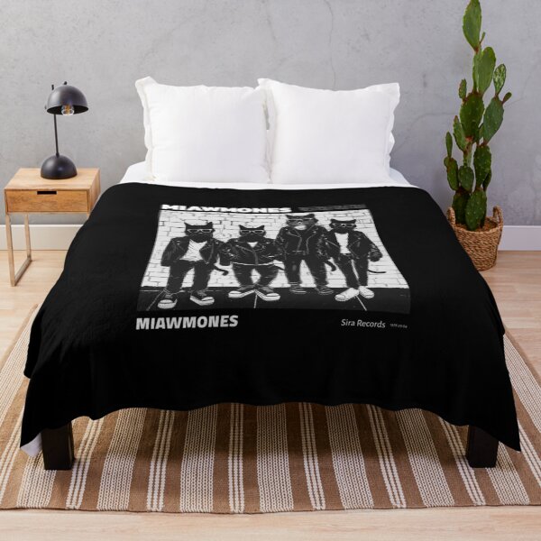 Item preview, MIAWMONES RAMONES CAT PARODY designed and sold by WolfmanProphecy.