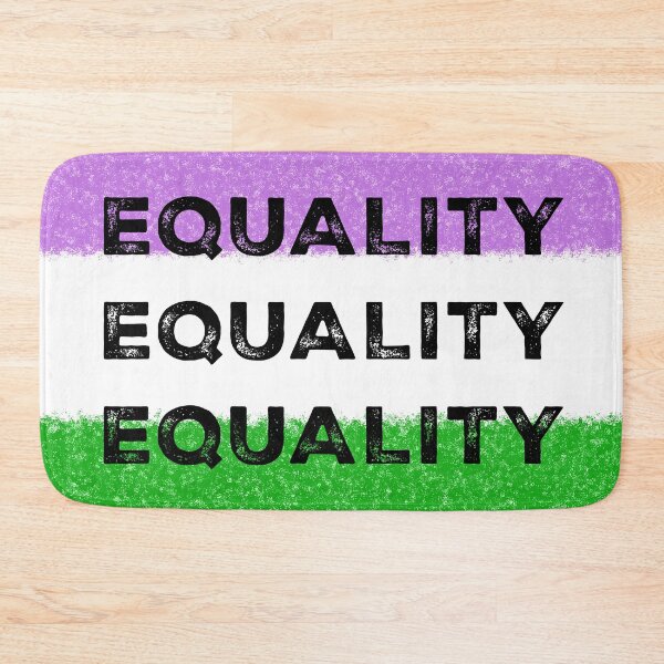 Item preview, Equality - Genderqueer Flag designed and sold by Qweird Artistry.