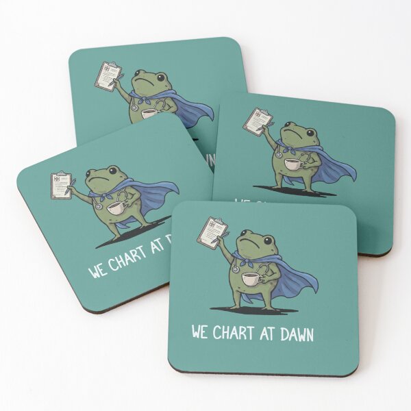 Item preview, We Chart At Dawn - Funny Frog designed and sold by Gbriel3.