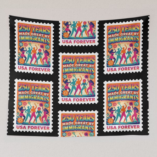 Item preview, 250 Years Made Great By Immigrants 5 designed and sold by Positive&FunnyThings.