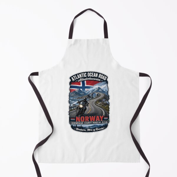 Item preview, Atlantic Ocean Road Norway Atlanterhavsvegen Sticker Tshirt 09 designed and sold by yulnsjo.