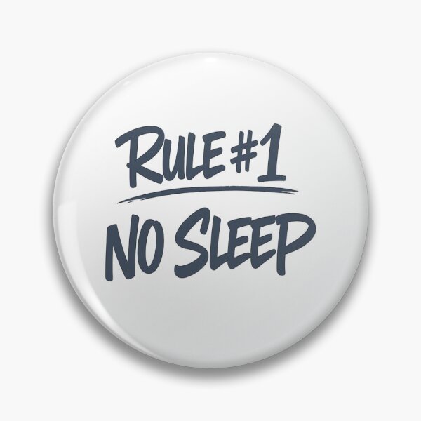 Item preview, RULE #1 NO SLEEP -Gun-Metal Hustle Graffiti Design designed and sold by FrozenHeat97.