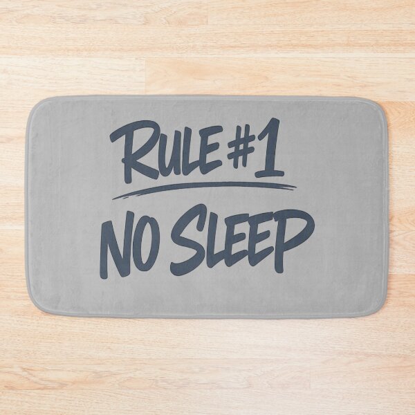 Item preview, RULE #1 NO SLEEP -Gun-Metal Hustle Graffiti Design designed and sold by FrozenHeat97.