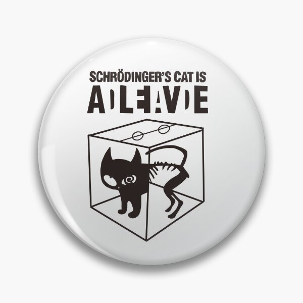 Item preview, Schrödinger’s cat designed and sold by Summertime_lovin.