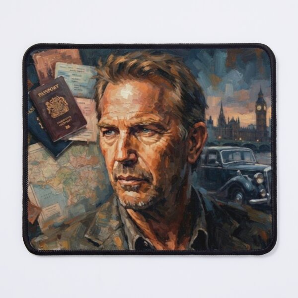 Item preview, Jericho Stewart Criminal Action Thriller Fine Art Tribute designed and sold by Art's Diner.