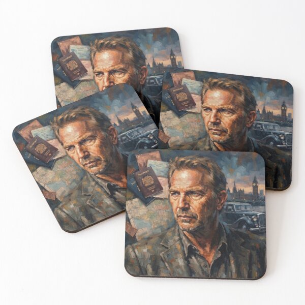 Item preview, Jericho Stewart Criminal Action Thriller Fine Art Tribute designed and sold by Art's Diner.