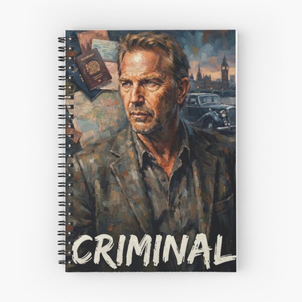 Item preview, Jericho Stewart Criminal Action Thriller Fine Art Tribute designed and sold by Art's Diner.
