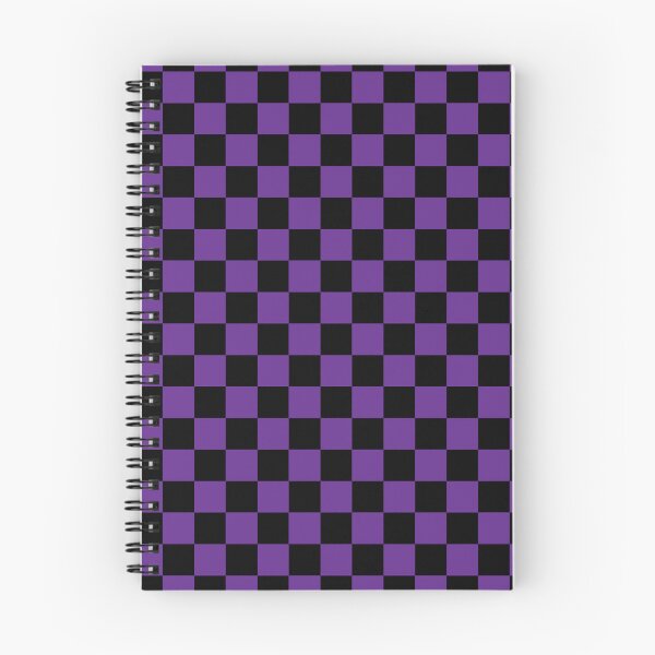 Item preview, Purple and Black Checkerboard Pattern designed and sold by DanielleGensler.