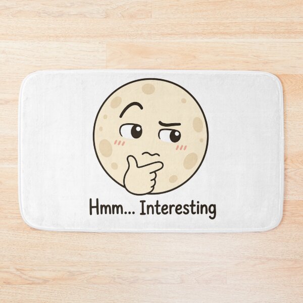 Item preview, Hmm Interesting Skeptical Face designed and sold by deag1e ⭐.