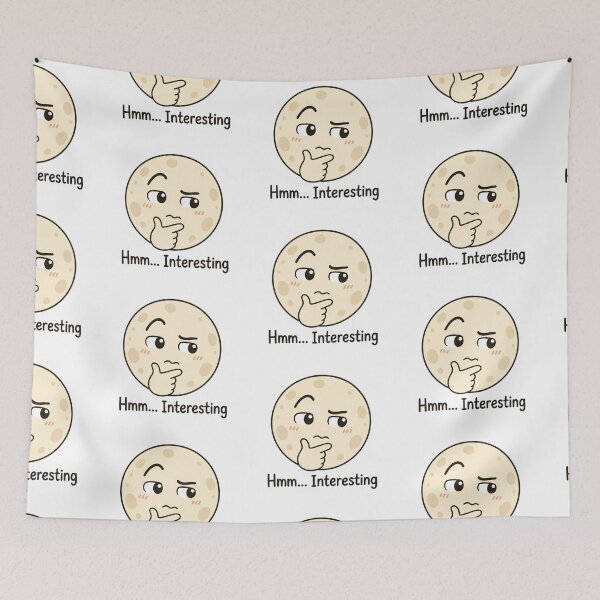 Item preview, Hmm Interesting Skeptical Face designed and sold by deag1e ⭐.