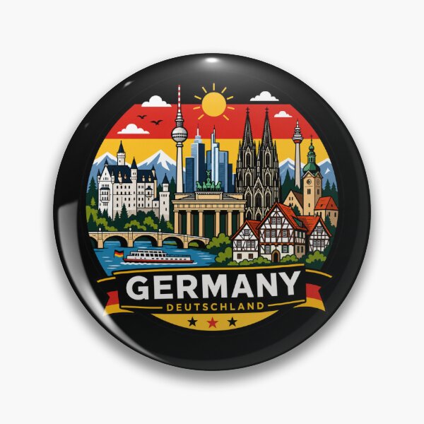 Item preview, Germany l Deutschland Castle & Cathedral Design designed and sold by Myra365Art.
