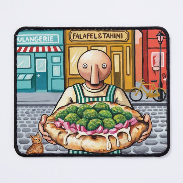 Item preview, Le Marais Paris Vintage Travel Poster - French Art Print designed and sold by LeQuirks.
