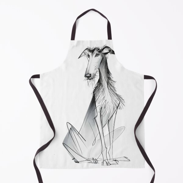 Item preview, Scottish deerhound simple lines designed and sold by aghnadarragh.