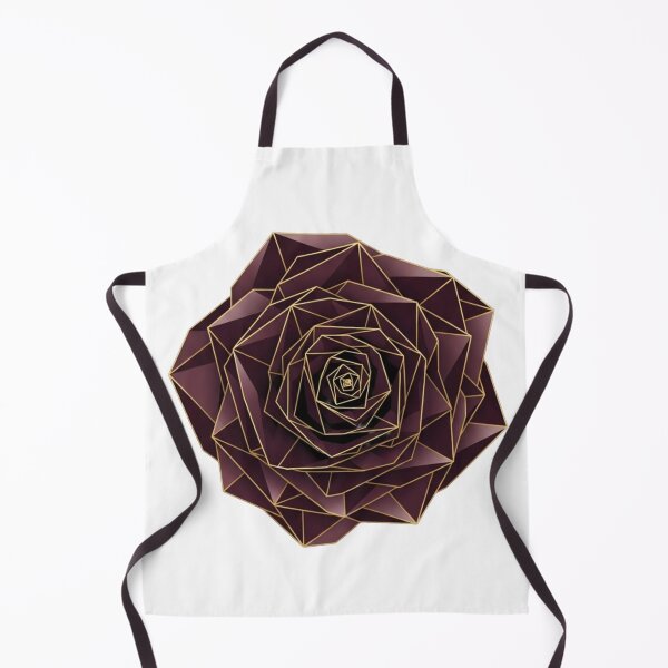 Item preview, Geometric Luxury Dark Red Rose Vector designed and sold by Dzblack.