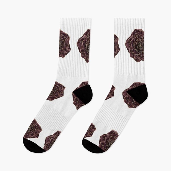 Item preview, Geometric Luxury Dark Red Rose Vector designed and sold by Dzblack.