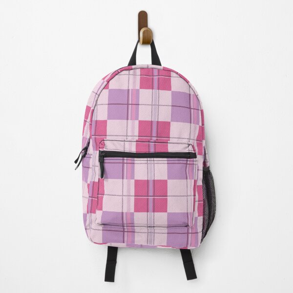 Item preview, Cute Pink and Purple Checkered Plaid Fabric Texture designed and sold by Momoko-Hikaru.