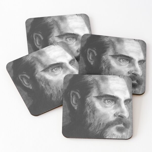 Item preview, Joaquin Phoenix in charcoal designed and sold by Alcázar Pintarelli.