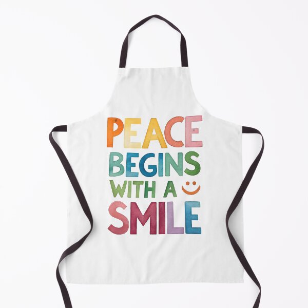 Item preview, Peace begins with a smile designed and sold by nimmitrends.