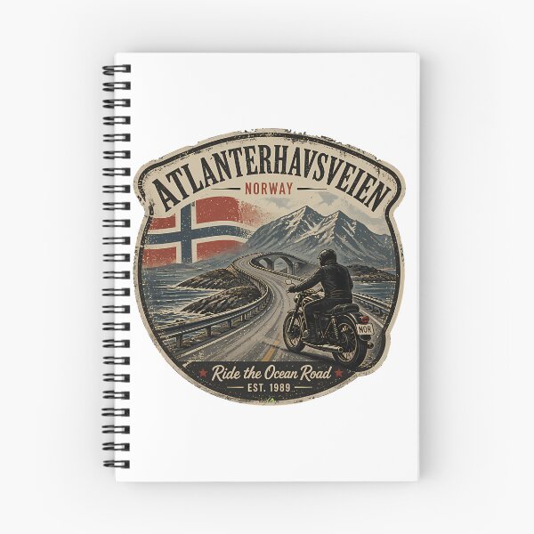 Item preview, Atlantic Ocean Road Norway Atlanterhavsvegen Sticker Tshirt 12 designed and sold by yulnsjo.