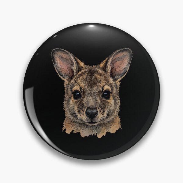 Item preview, Wallaby baby, cute animal motifs designed and sold by Kirei-Lily.