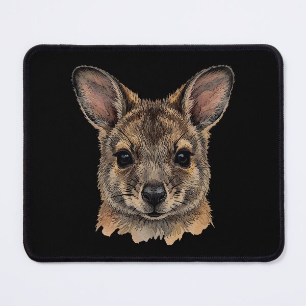 Item preview, Wallaby baby, cute animal motifs designed and sold by Kirei-Lily.