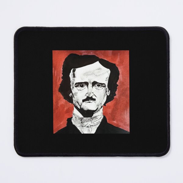 Item preview, Poe with red background designed and sold by Pintarelli.