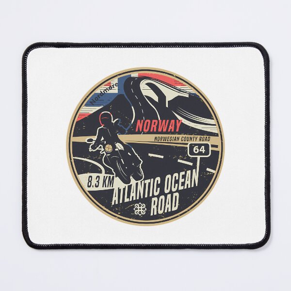 Item preview, Atlantic Ocean Road Norway designed and sold by yulnsjo.