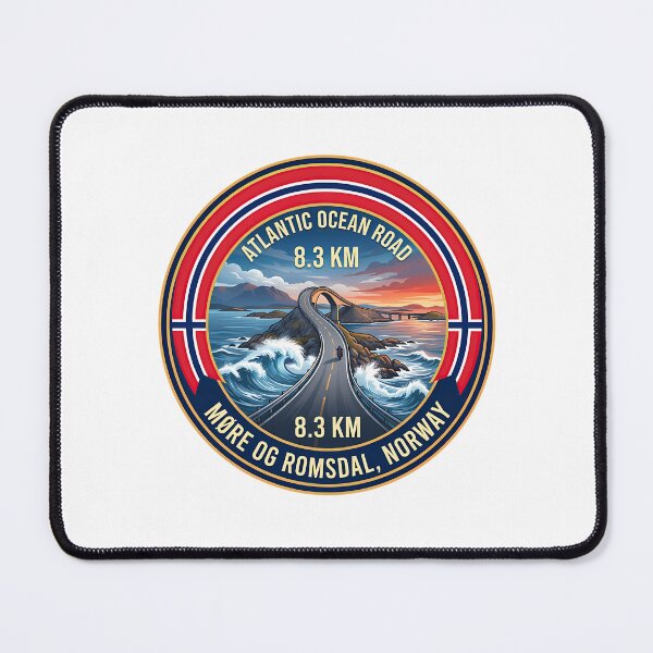 Item preview, Atlantic Ocean Road Scenic Norwegian Road Trip designed and sold by yulnsjo.