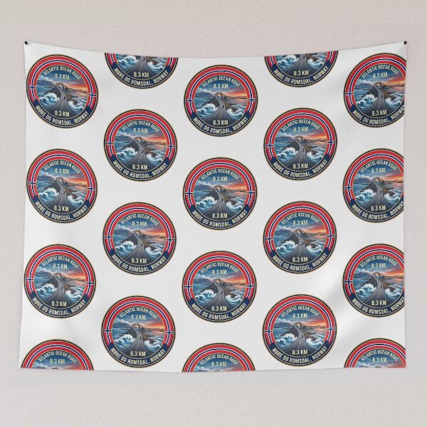 Item preview, Atlantic Ocean Road Scenic Norwegian Road Trip designed and sold by yulnsjo.