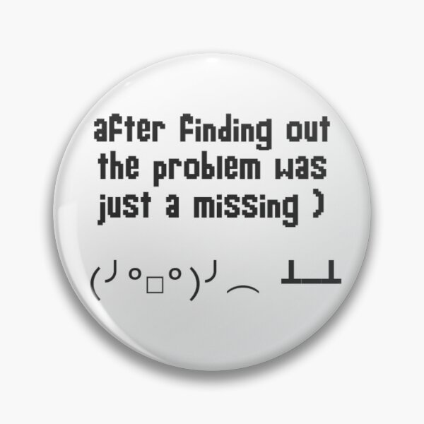 Item preview, Crash during programming (Light Mode version) designed and sold by Robs-IT-Ecke.