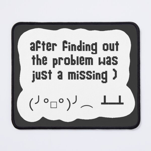 Item preview, Crash during programming (Light Mode version) designed and sold by Robs-IT-Ecke.