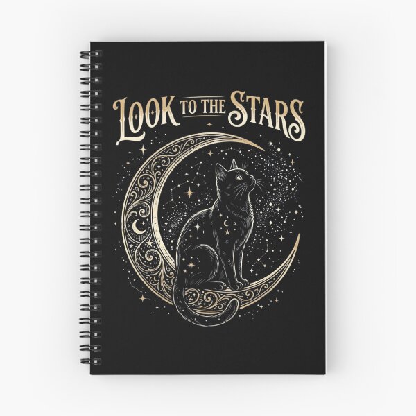 Item preview, Celestial Black Cat designed and sold by MedIA-store.