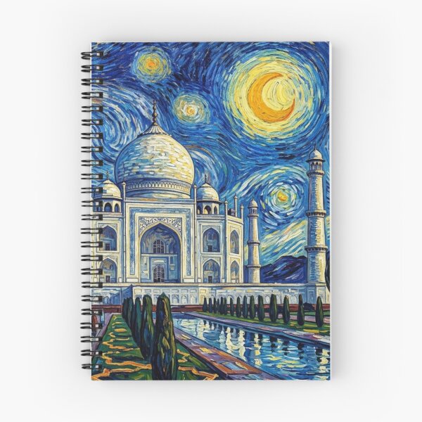 Item preview, A Starry Night Over the Taj Mahal designed and sold by NineSevenFour.