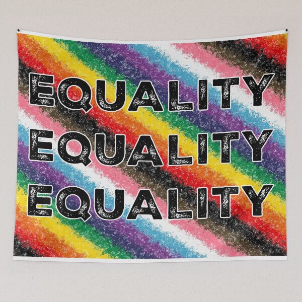 Item preview, Equality - Progressive Pride Flag designed and sold by Qweird Artistry.